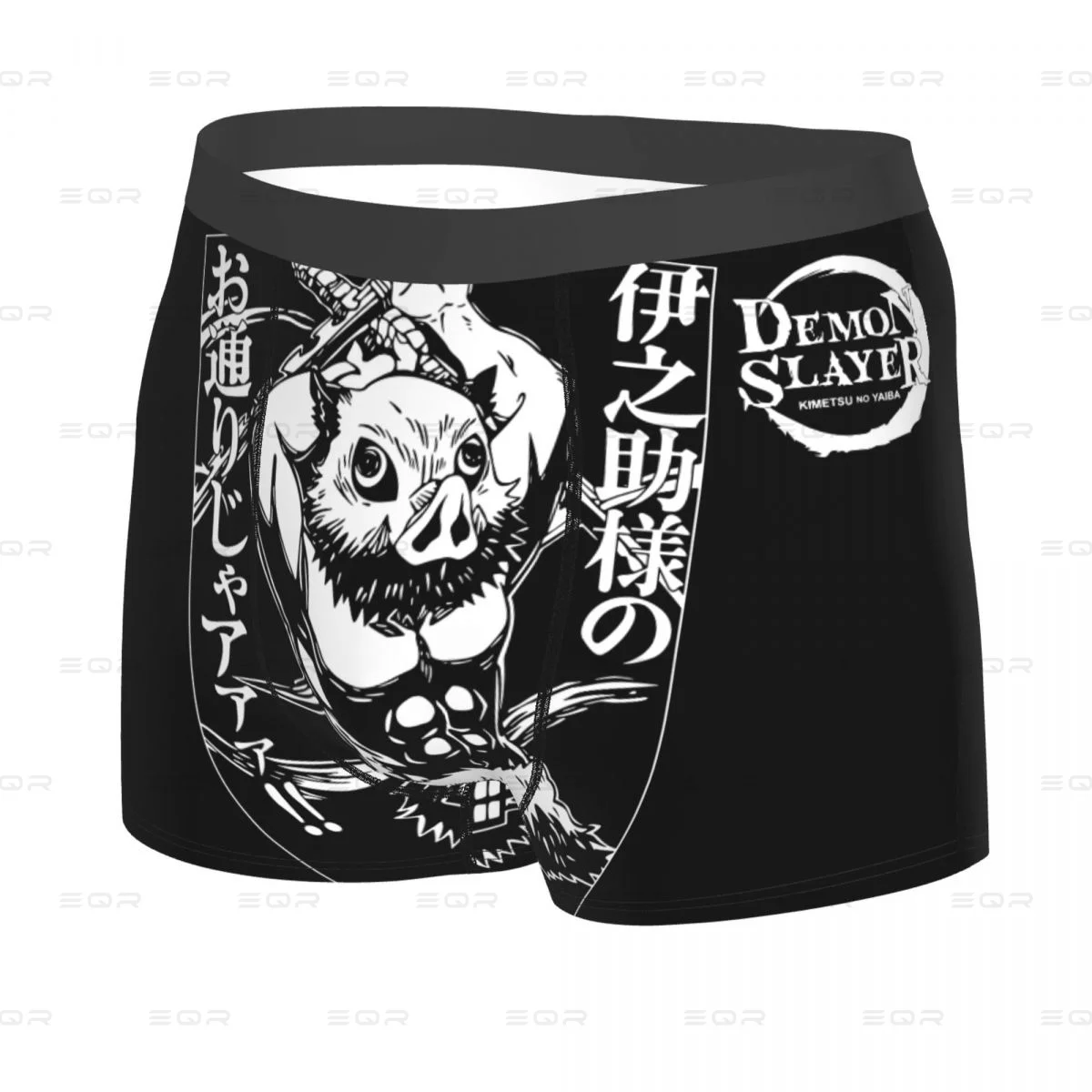 DEMON SLAYER Men\'s Boxer Briefs,Highly Breathable Underwear,High Quality 3D Print Shorts Gift Idea