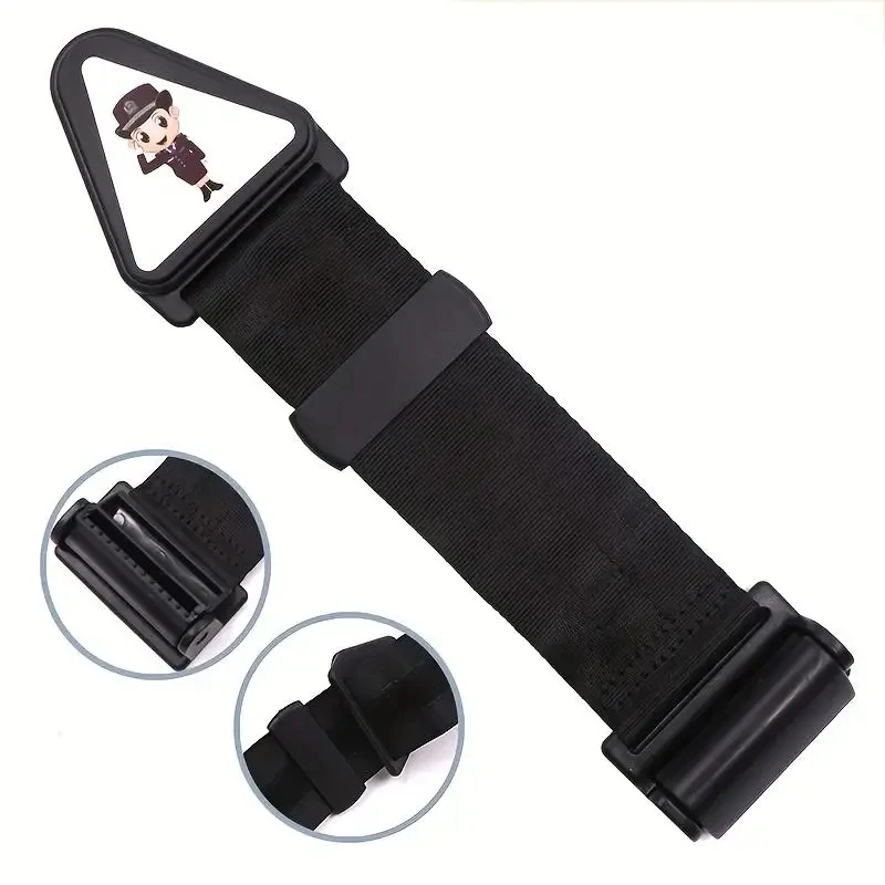 1/2/3/4/5/6pcs Adjuster Children Kid Car Safety Belt Universal Car Baby Safety Seat Strap Belt Buckle Seat Belt Correction Tape