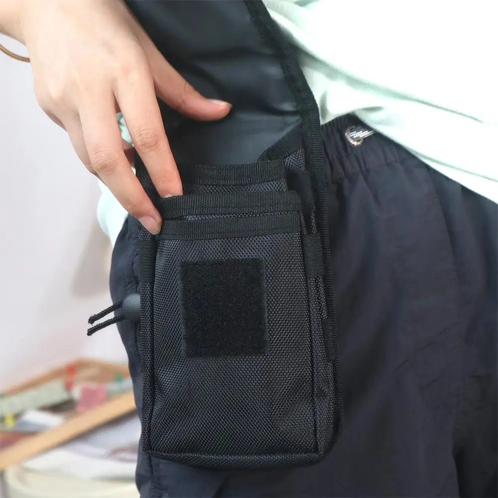 

Oxford Men's Multifunction Wallet 3 Compartments with Pen Insertion Pocket Mobile Phone Belt Pouch Large Capacity Portable