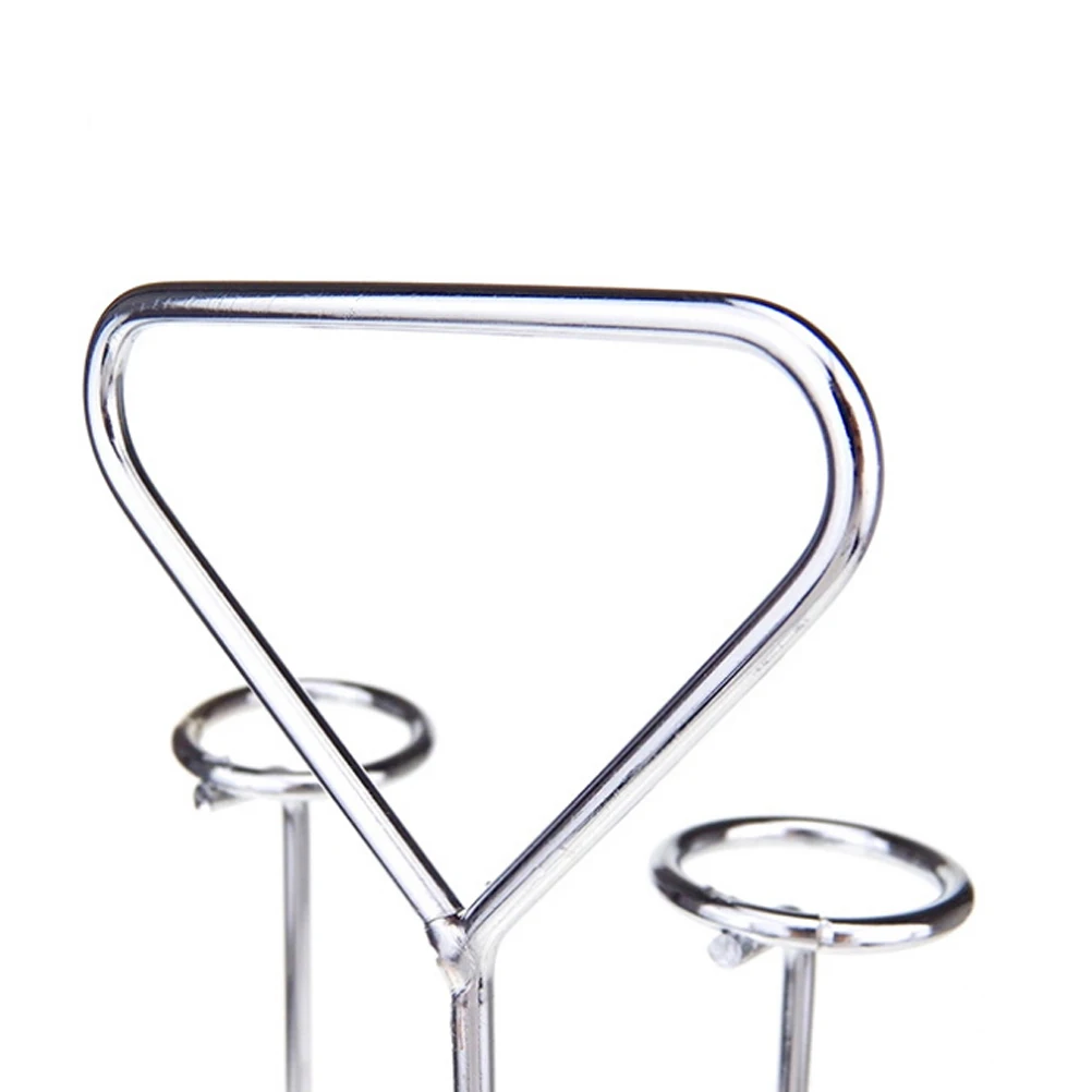 

Metal Glass Holder Cup Rack Stemware Storage Air Drying System with Drain Tray for Kitchen Dining Room Bar Restaurant
