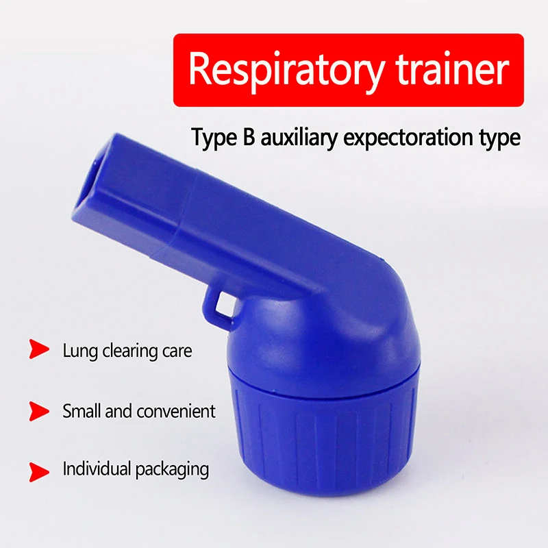 Mucus Clearance Lung Expansion Device Valve Mucus Removal Breath Exerciser Tool Respiratory Vibration Sputum Expelling Trainer