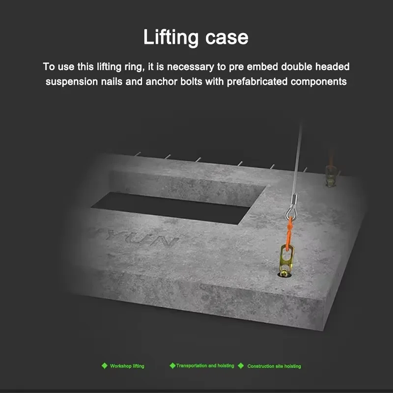 Hardware Formwork Accessories Concrete High Quality Lifting Clutch for Pin Anchor for Spherical Head Anchor in Precast