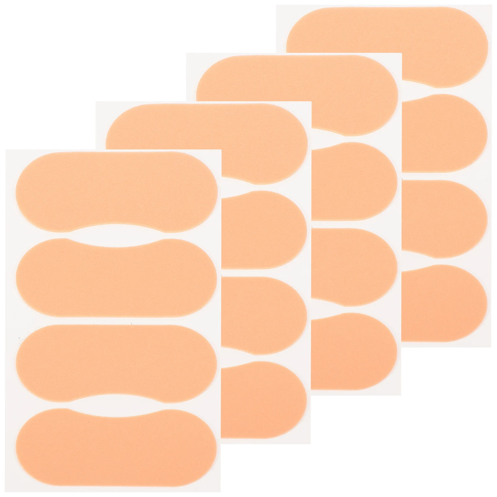 Almohadillas autoadhesivas para blíster, Protector de pie resistente al desgaste para aliviar el dolor, parches para el talón, prácticos revestimientos para el talón, comodidad para los pies, 4 Uds.