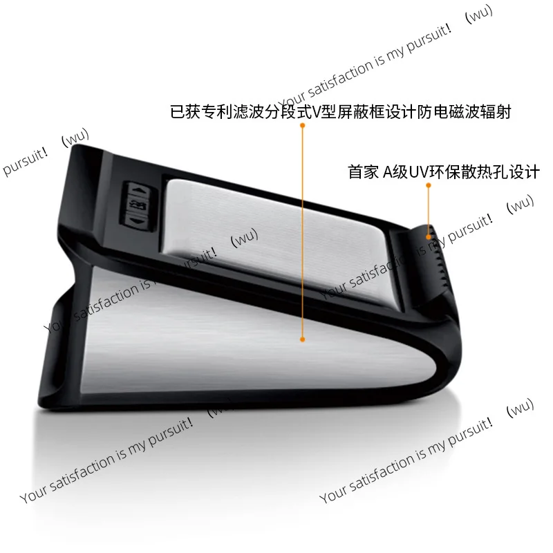 Automotive tire pressure monitor TPMS has a built-in external wireless solar pressure sensor tire pressure detection monitor