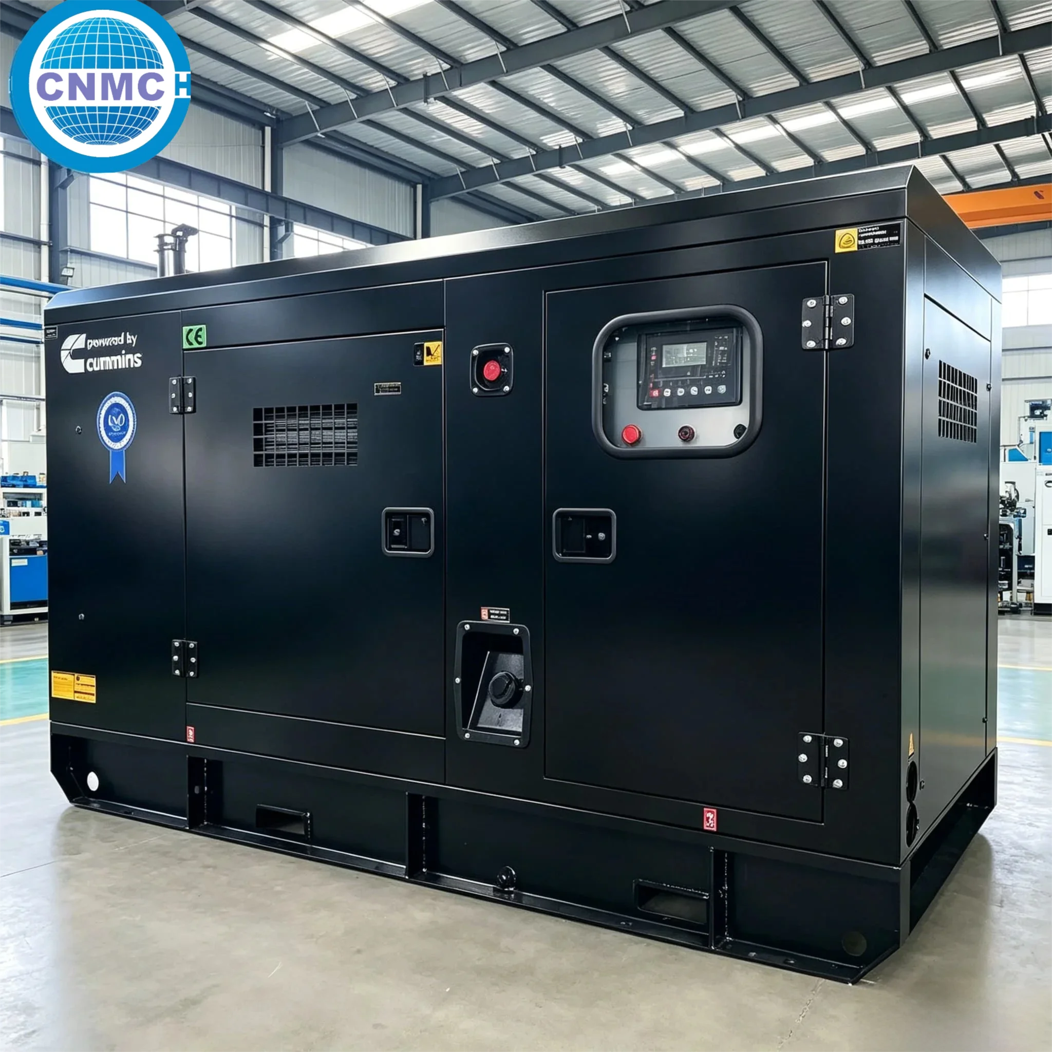 CNMC 30KW 50KW 80KW 100KW Silent Diesel Generators 110V 220V 380V Power Generator 50HZ 60HZ Yuchai Engine Generator CE Certified