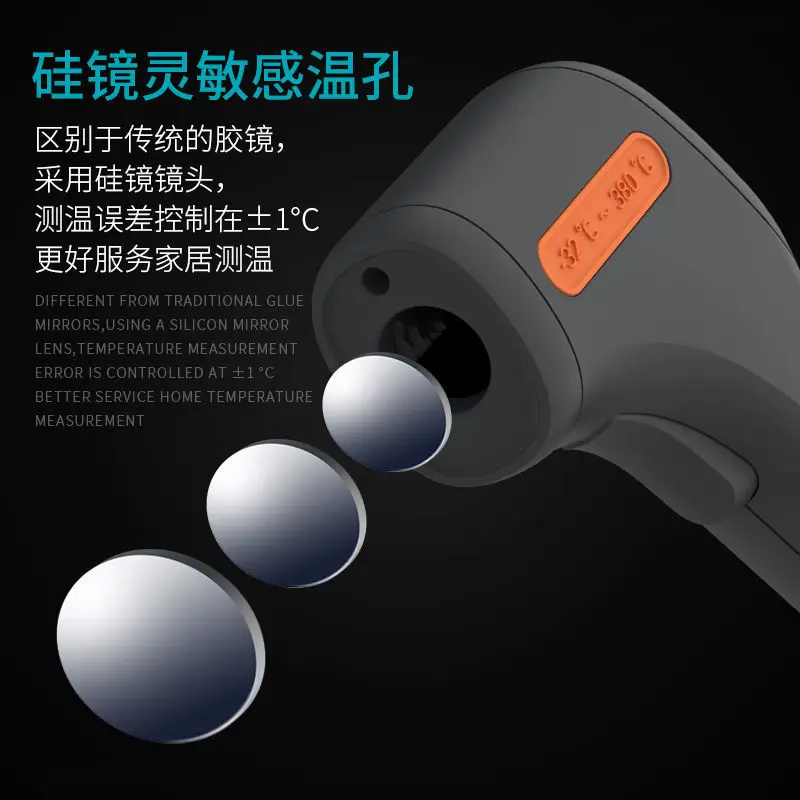 Xiaomi JIMIHOME Digital Infrared Thermometer Non-contact For Boiler Hone Oven Water Baking BBQ Oil Laser Temperature Gun Tools