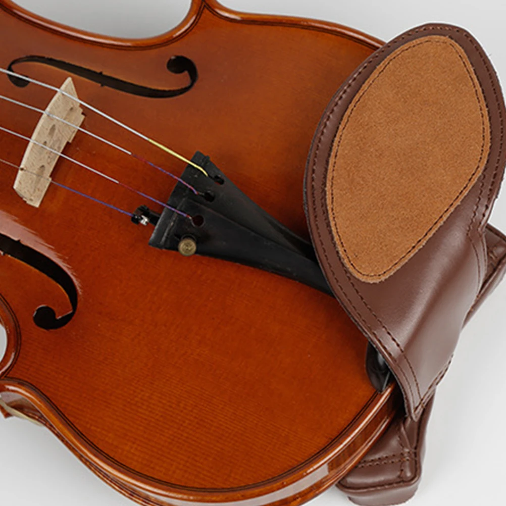 

1Set Violin Shoulder Cushion Padded Coffee Color for 34 44 Violin Shoulder Rest Support Accessory Durable Adjustable