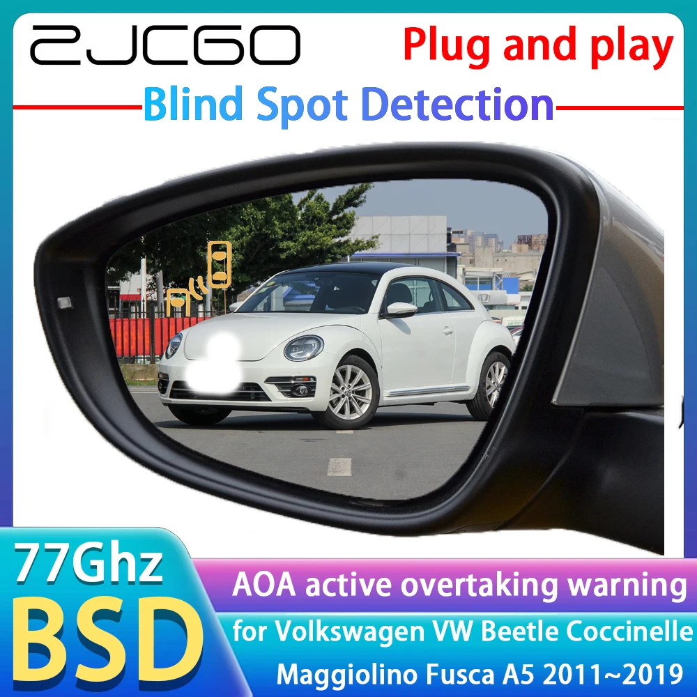 

77GHz Radar Detector BSD Blind Spot Detective Alert Mirror Assistance For Volkswagen VW Beetle Coccinelle Maggiolino Fusca A5