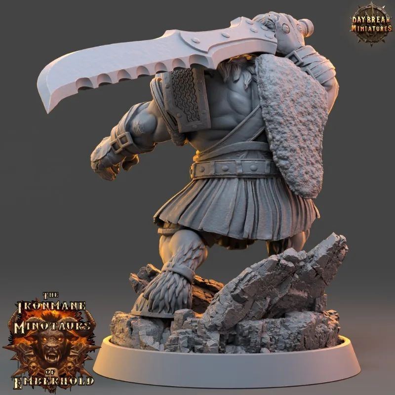 4-teilige Zorath Hellbane Gifts Garage-Sets, Tisch-Rollenspiel-Montage, DIY-Farbmalerei, Bastelbegeisterte, Mini-Statue