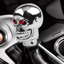 LED Skull Shift Knob  Skull Car Shift Knob Cool Manual Shift Knobs Decorative Shift Knob for Daily Life Business Trip Commuting