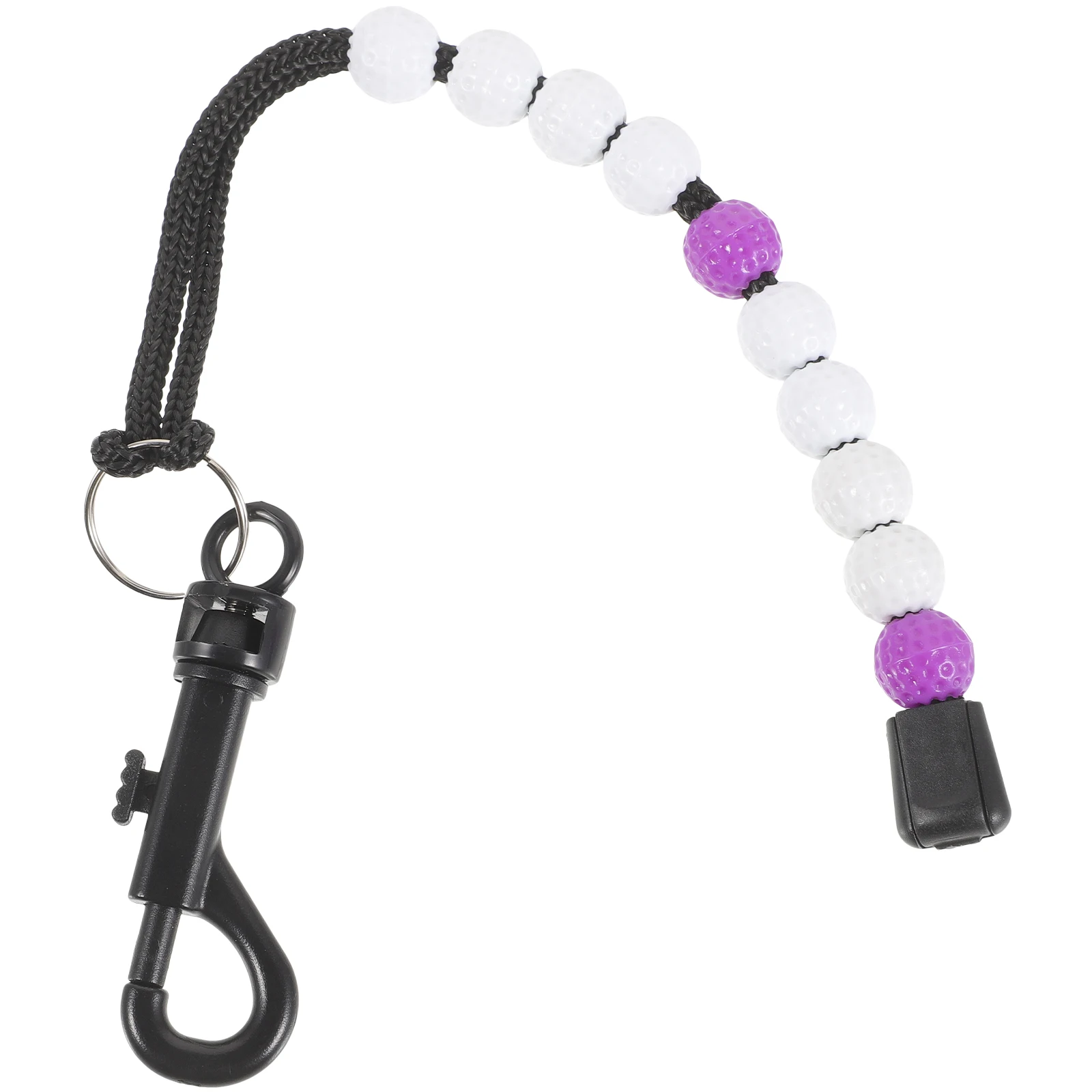 

Golf Scoring Bead Wrist Chain Score Counter For Strokes Putts Durable Abs Nylon Reusable No Portable Golfing Scoring