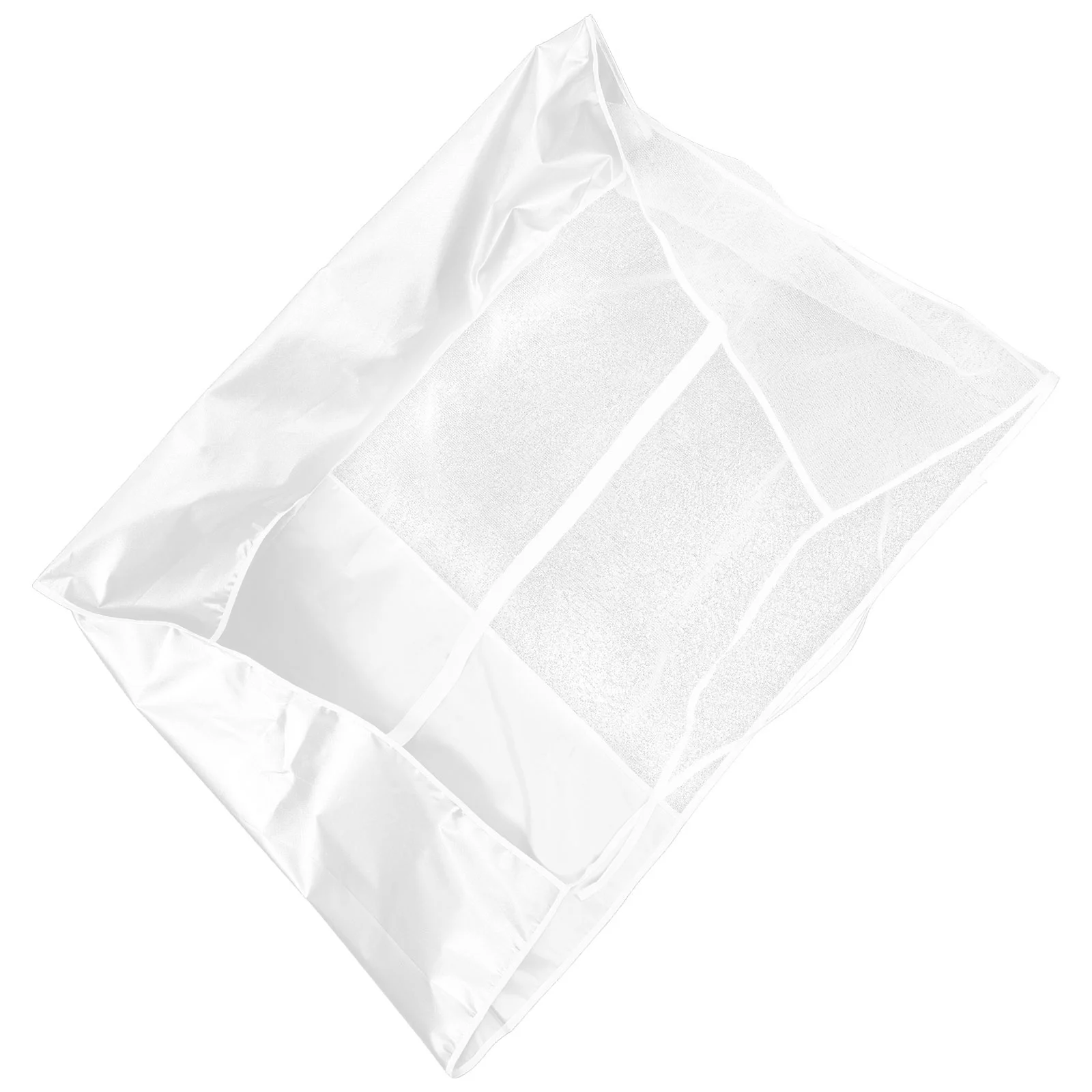 

1Pcs Waterproof Outdoor Air Conditioner Cover Silver Oxford Cloth Protector Easy Use Ac Unit Cover Reflect Sunlight Protect