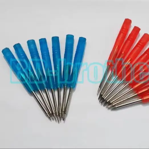 

85mm Red Blue 1.5 Phillips / 0.8 Pentalobe / 2.0 Straight / 2.0 Y / T2 T3 T4 T5 T6 Open Tool for Phone Repair 2000pcs/lot