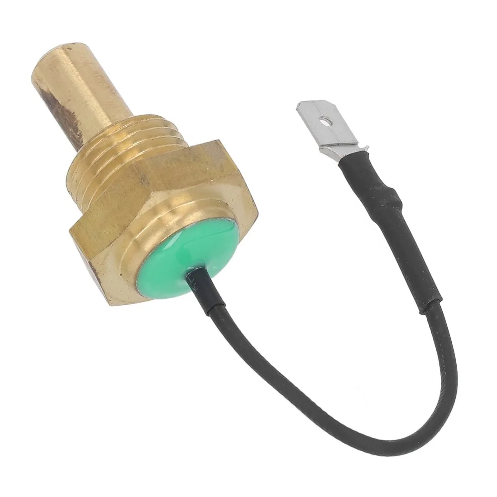 12910744901 Excavator Water Temperature Sensor Brass Durable Excavator Accessories Reliable Weather Resistance for EC55 EC55B