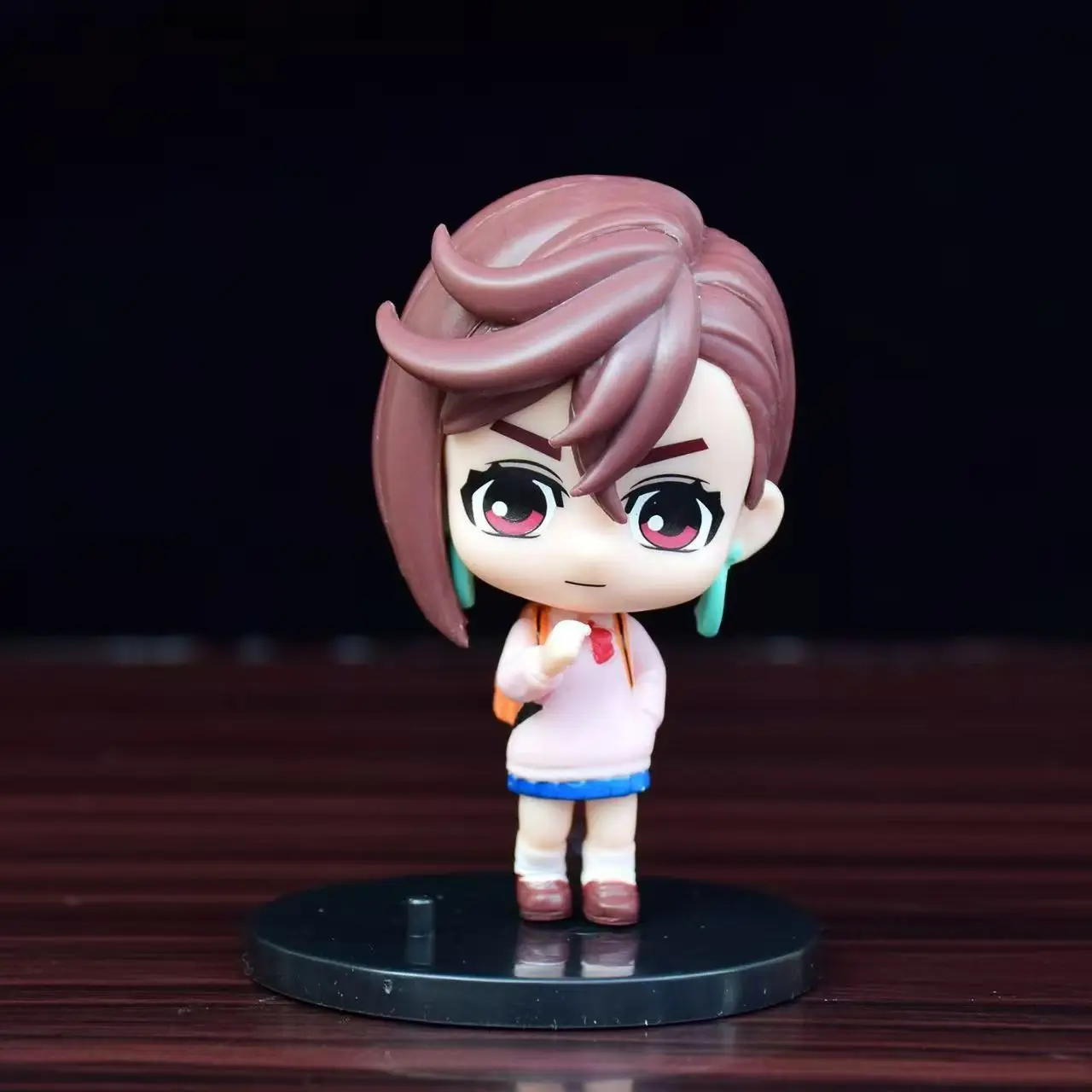 6 قطعة/المجموعة أنيمي دان دا دان الكرتون نموذج لجسم لعبة الأجهزة الطرفية البلاستيكية أرقام تمثال الحلي هدية #2