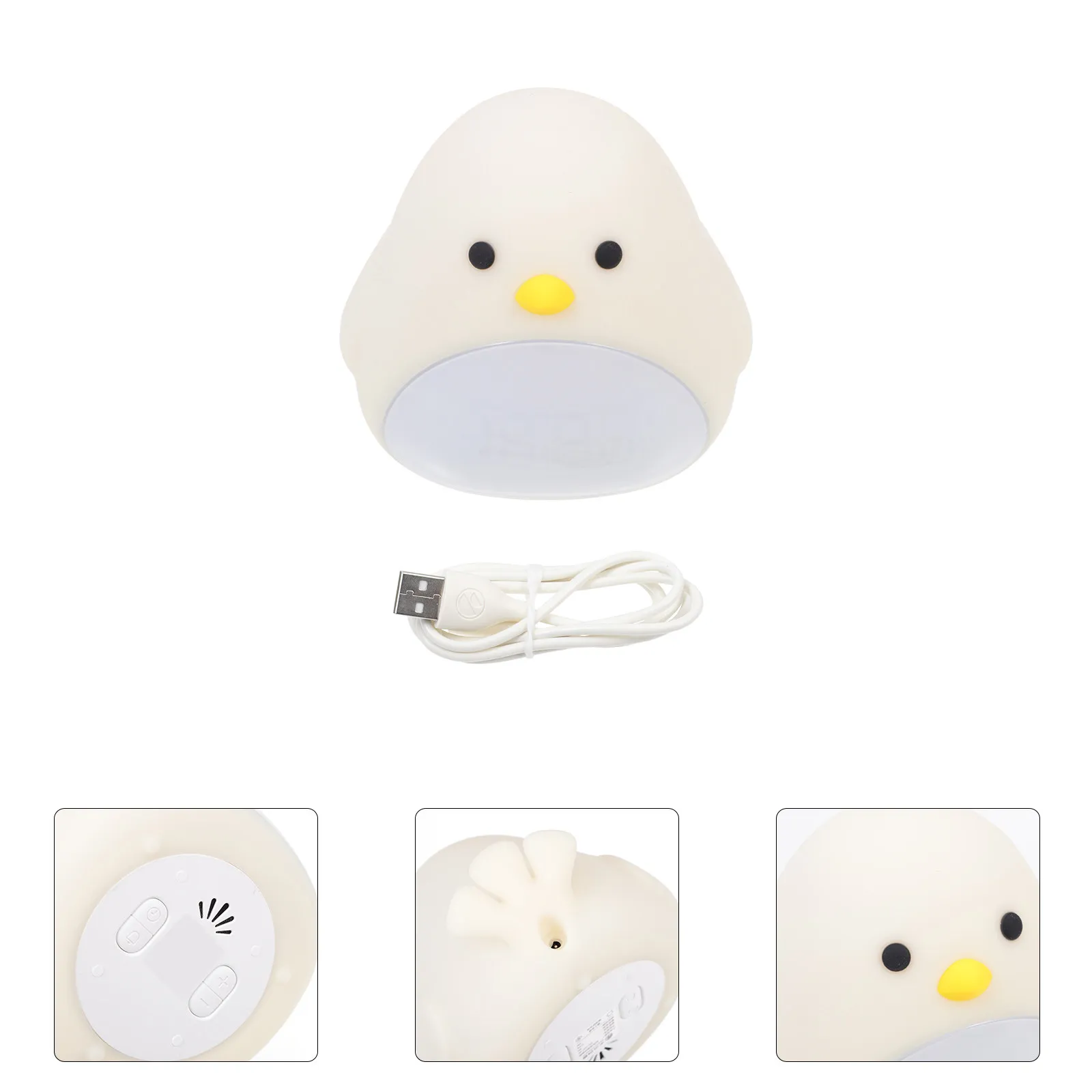 1Set Time Bird Multifunctional Smart Alarm Clock Night Light Mute Decorative Lamp for Kids Bedroom Bedside Multipurpose Light