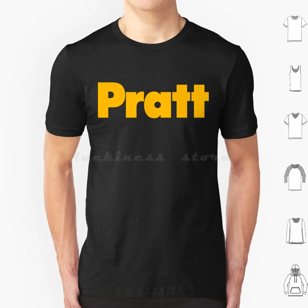 Pratt Institute Logo T Shirt 6Xl Cotton Cool Tee Pratt Institute Logo