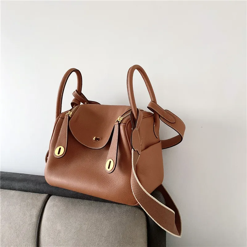 H01A New Arrival Designer Luxury Togo Leather Vintage Bucket Fashion Portable Women\'s Bag