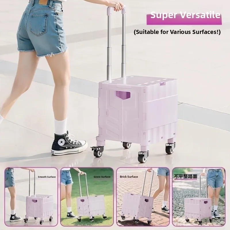 ultra-lightweight-folding-shopping-cart-vegetable-buying-little-trolley-home-use-new-model-portable-storage-organizer
