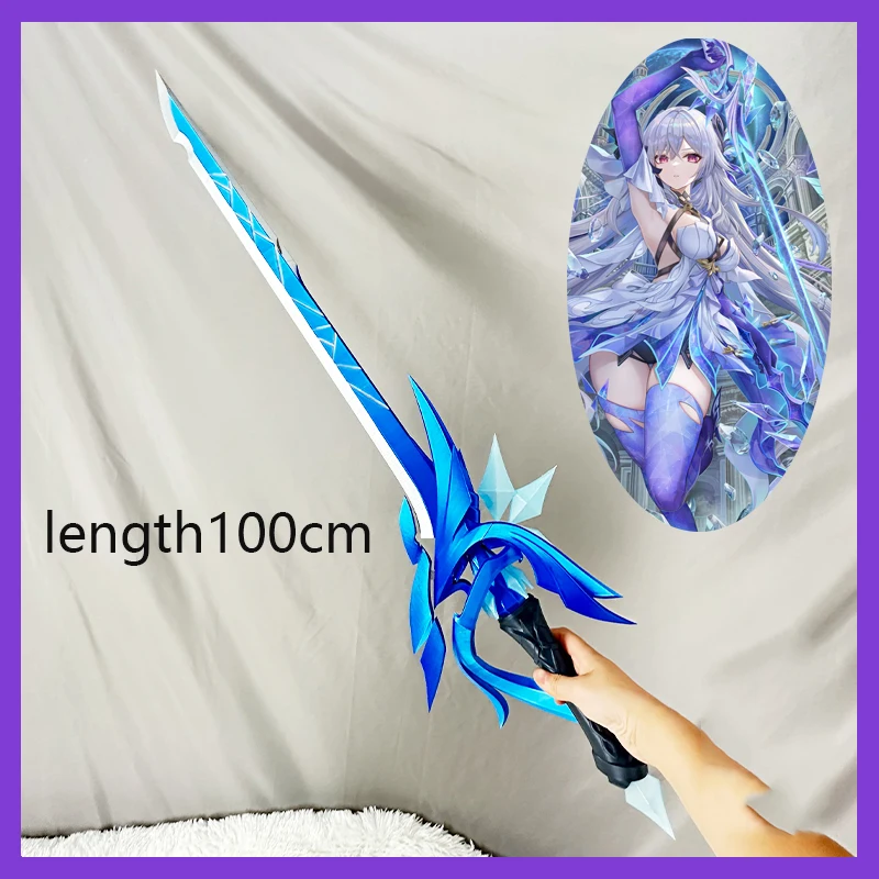 

Game Genshin Impact Skirk Cang Yao Sword Weapon Cosplay Props Halloween Comic Exhibition Costume Props Accessories
