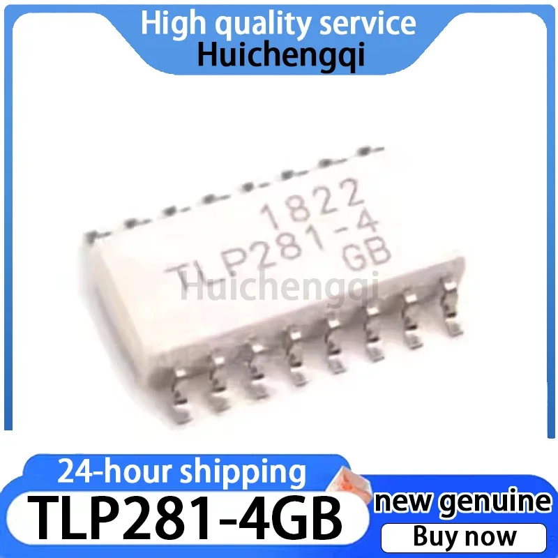 5PCS Genuine TLP281-4GB TLP281-4 Package SOP-16 Transistor Output Optocoupler