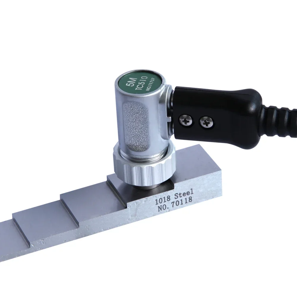 

YUSHI 5mhz Dual Crystal Dia 10mm Ultrasonic Thickness Probe TC510 with LEMO00 Connector