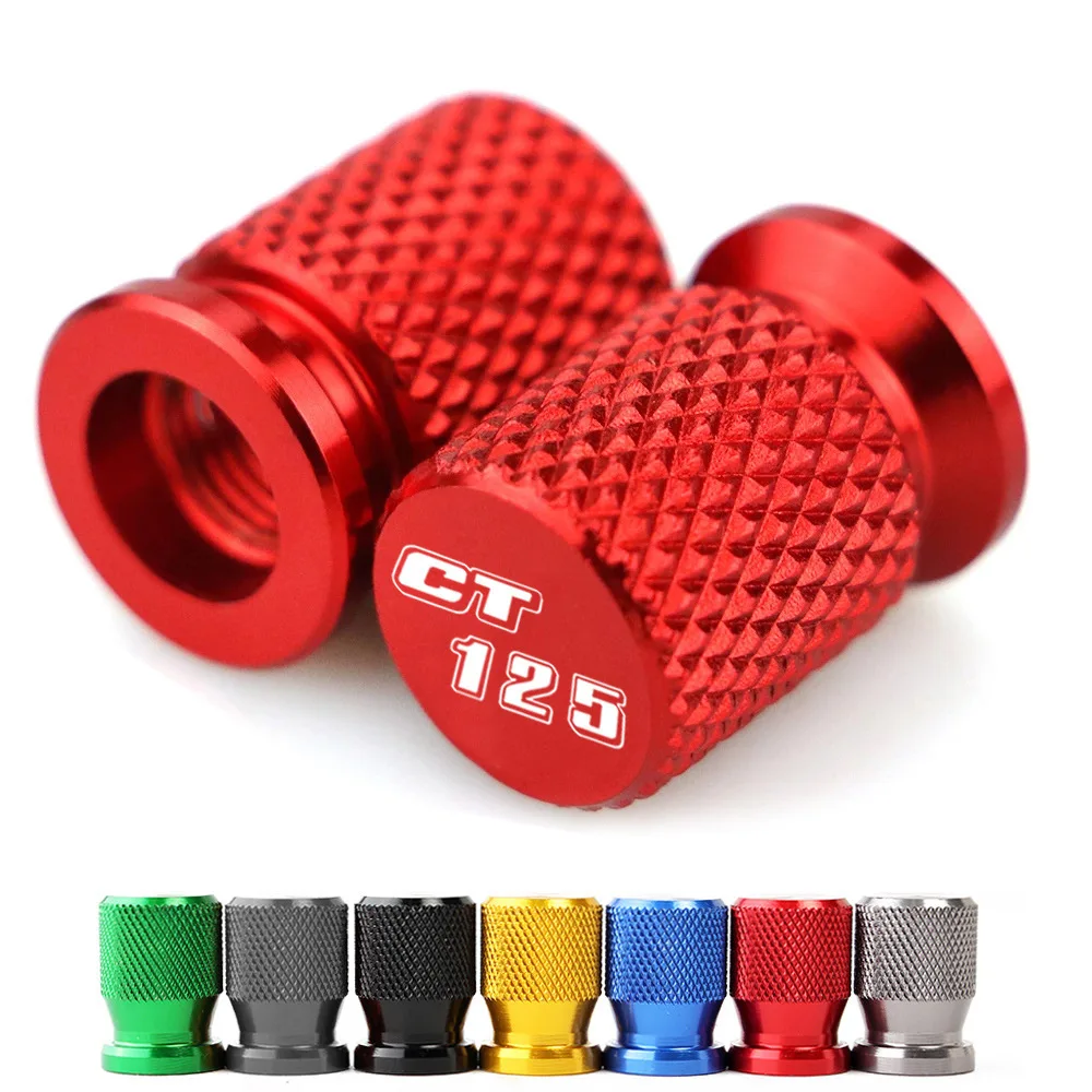 

1 Pair Motorcycle Tire Valve Decoration For HONDA CT125 Super Cub Hunter Cub CNC Aluminum Alloy Modification Accessories