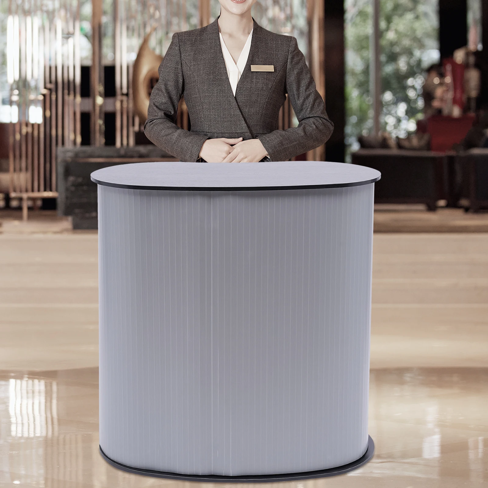 Small Reception Desks Creative Restaurant Cashier Counter Small Barber Shop Beauty Salon Simple Cashier Counter Bar Table