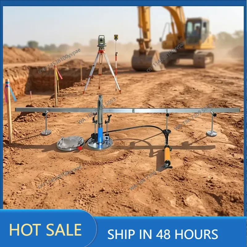 Field Plate Load Tester for Evaluating Soil Bearing Capacity of Foundation