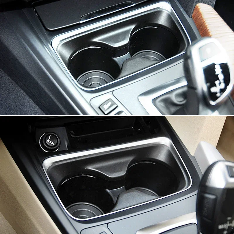 For BMW F30 F31 F35 F33 F34 F36 Car Center Console Water Cup Holder Drink Beverage Storage Holders  Auto Interior  Accessories image 5