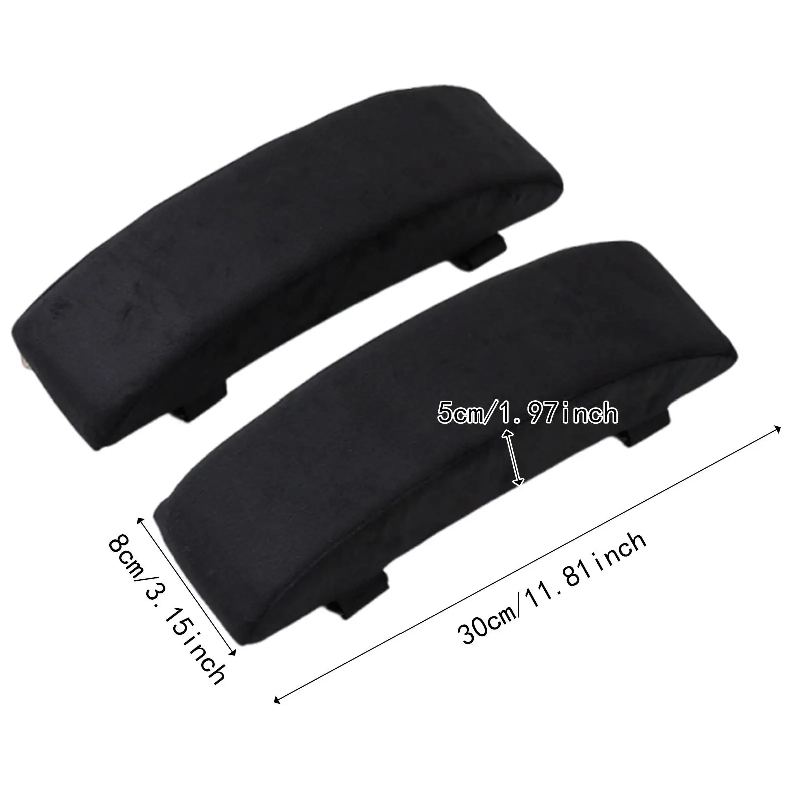 Il comfort del cuscino del bracciolo della sedia da ufficio migliora la postura seduta 30x8x5 cm leggero