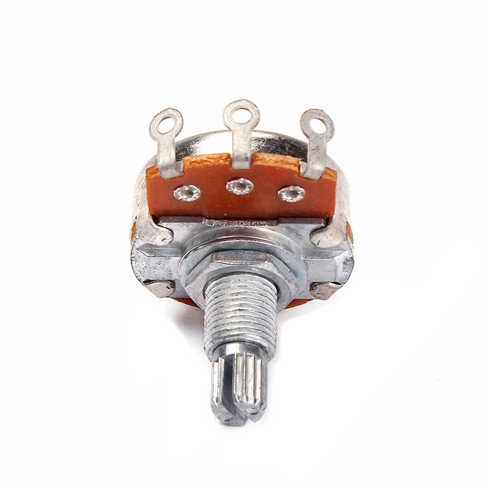 

B250k Guitar Audio Potentiometer Split Shaft Coarse Knurling Volume Tone Control Replacement Upgrade Guitar Potentiometer