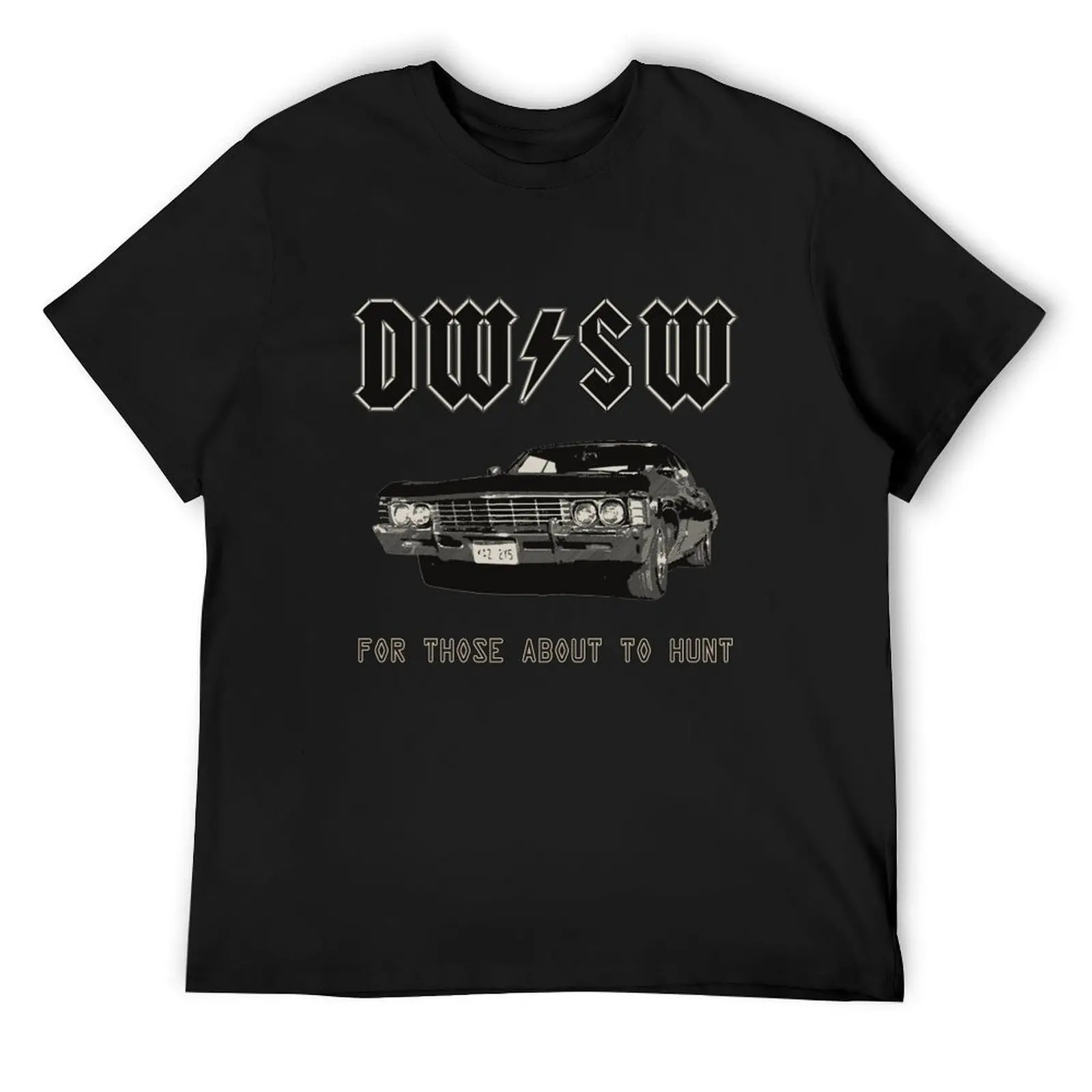 Supernatural DW / SW T-Shirt boys whites essential t shirt Men's cotton t-shirt