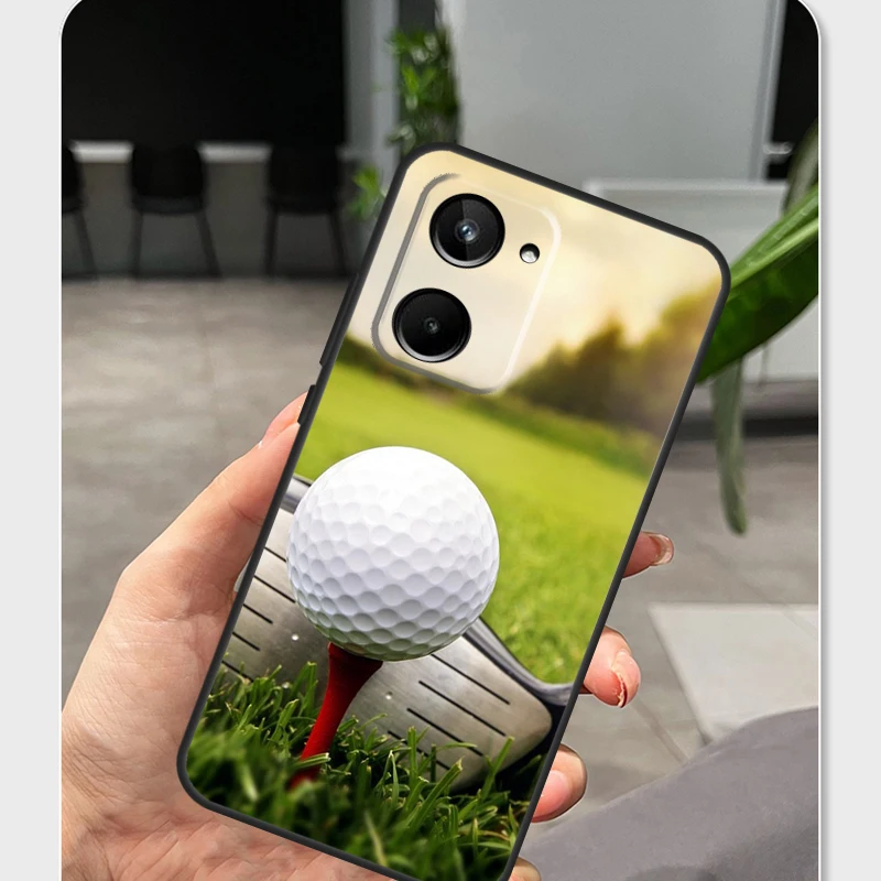 Golf Course Field For Realme 8 9 10 Pro Plus GT Neo 5 3 3T 2T C21Y C25Y C31 C25 C30 C21 C11 C35 C55 C33 Case