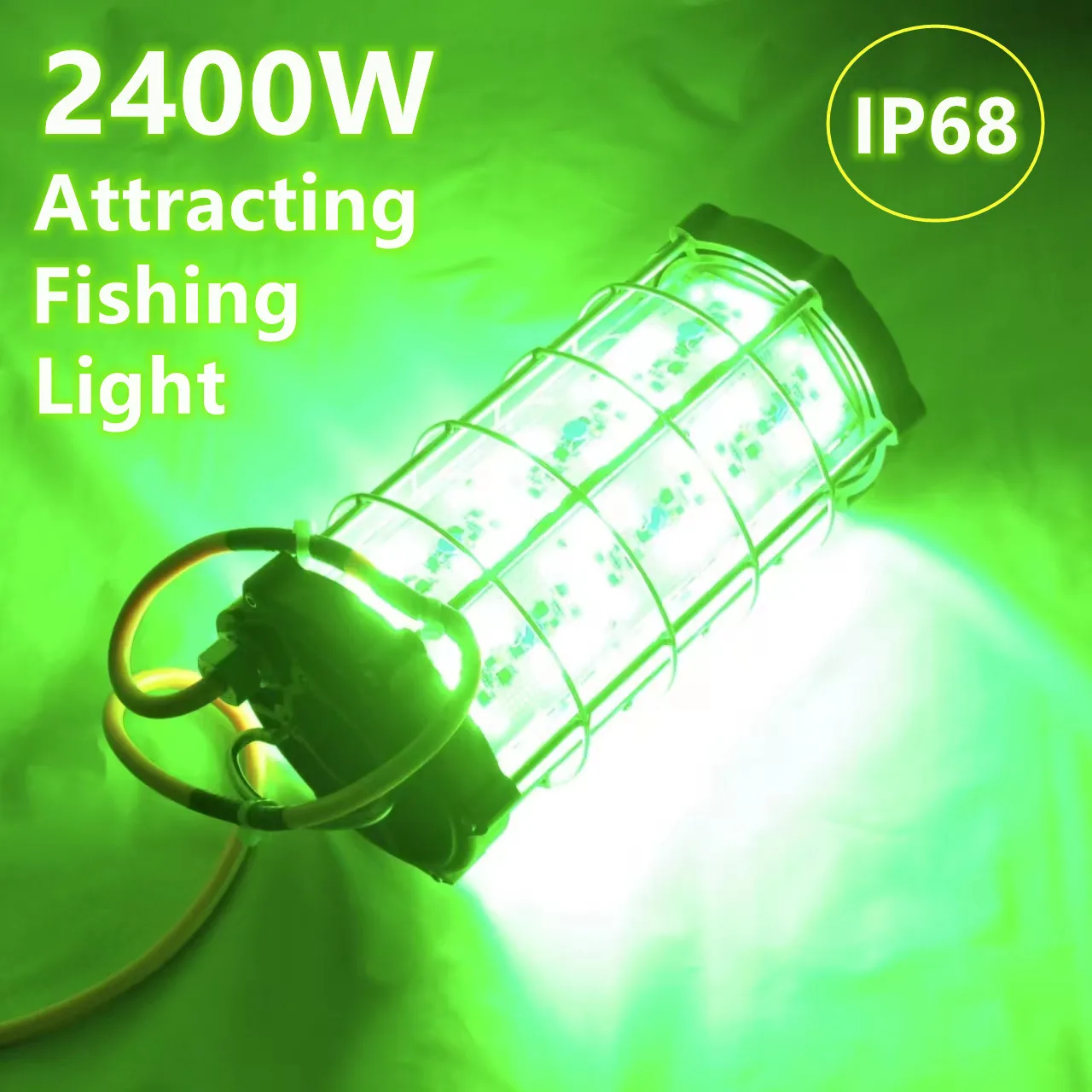 Depth Led Light Underwater Squid Fishing Lures Bai 800 Watt Under Water Fishing Light 540 Degree