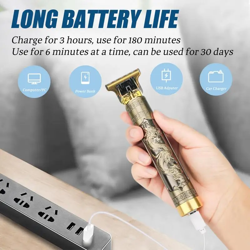 T9 Hair Clipper Beard Shaving Body Hair Trimmer Clippers Electric Hair Cutting Machine Professional Barber Men Trimmer Shaver