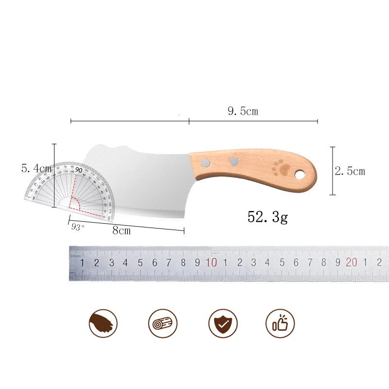 Mini Multi uses a pocket knife! Sharp cutting pocket knife! Small kitchen household kitchen knife!