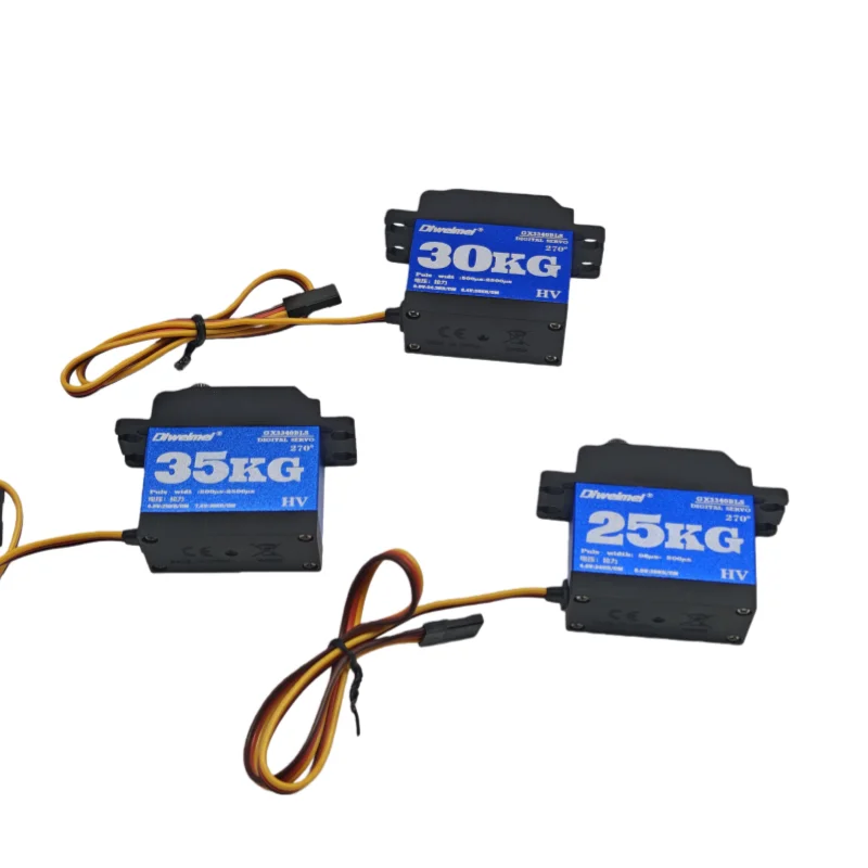 35 كجم سيرفو 30 كجم سيرفو 25 كجم سيرفوس 180/270 °   عزم دوران عالي مؤازر رقمي مناسب لروبوت الشاحنات الزاحفة لسيارات RC