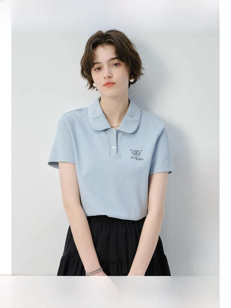 

Комплект для полных женщин: модный повседневный топ с вышивкой и юбка А-силуэта с высокой талией