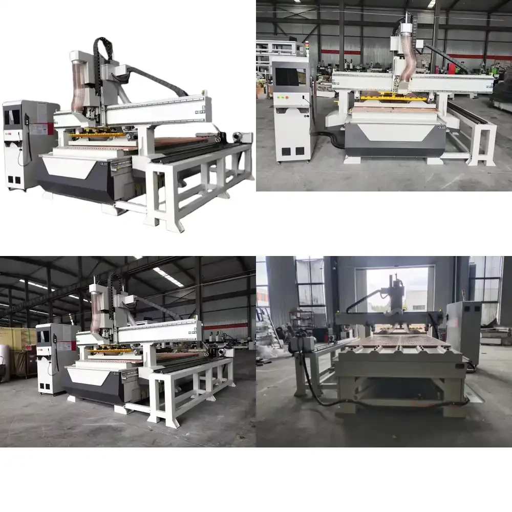 1325 1330 Side Rotating 3D 4Axis Cnc Machine Rotating Saw Blade ATC CNC Router Atc Cnc Carving Machine
