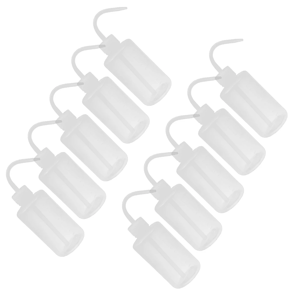 

10 Pcs Watering Can Pitcher Bottle for Flower Pot Curved Mouth Garden Palstic Bottles Pe Plants Feeder Dripper