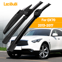 For Infiniti QX70 2013-2017 1set Front & Rear Windshield Wiper Blades Windscreen Wipers 2014 2015 2016 Accessories
