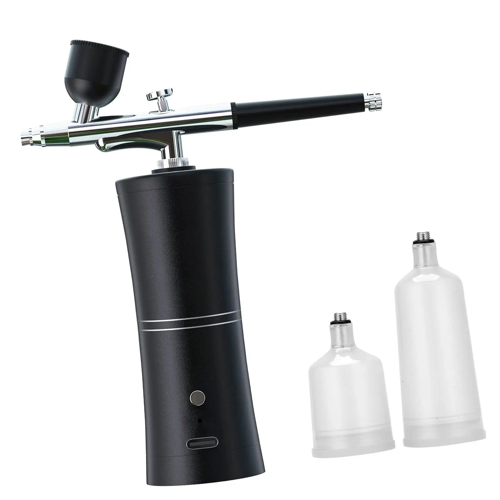 Airbrush Kits Electric Paint Spray 25PSI Air Pressure Makeup Nail Airbrush for Barber Makeup Painting Beauty Cake Decorating