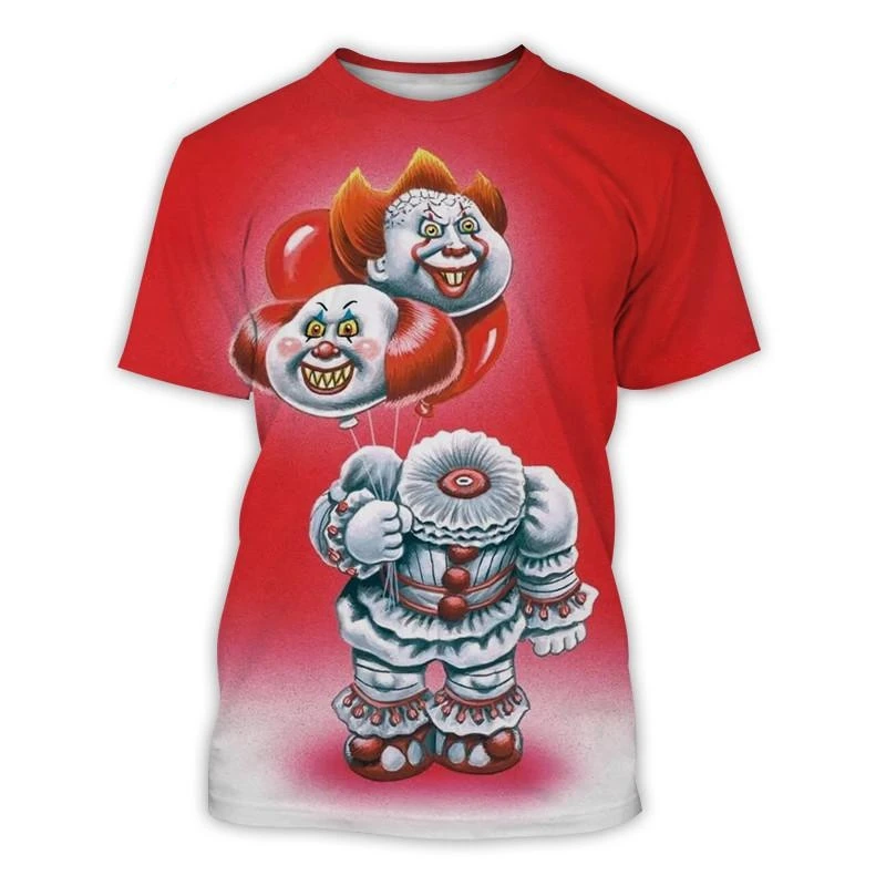 2023 New Fashion Summer Hot Sale Funny Garbage Pail Kids 3D Print Men\'s T-shirt Hip-hop Men\'s Women\'s Casual  T-shirt Street Top