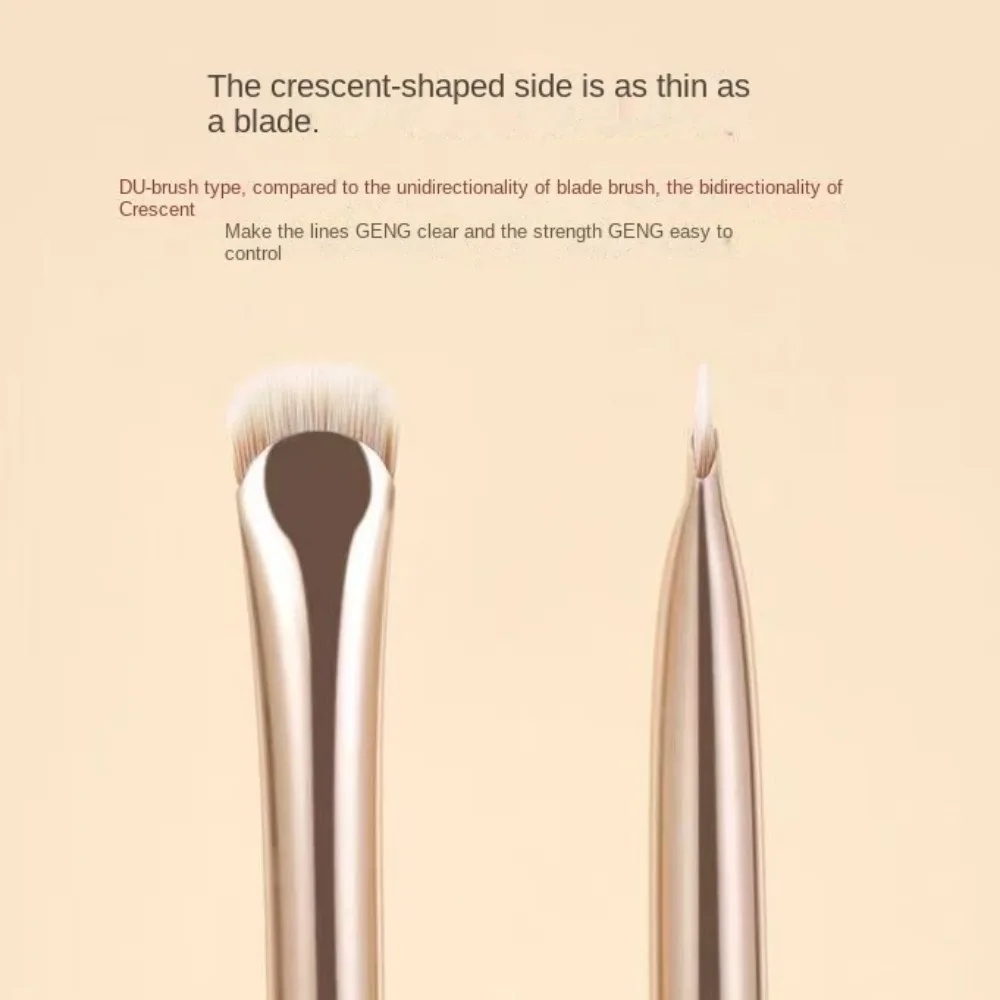 New Curved Makeup Brush Thin Small Make Up Brushes Eye Liner Sharp Eyelid Cosmetic Brush Eye Cosmetic Tools
