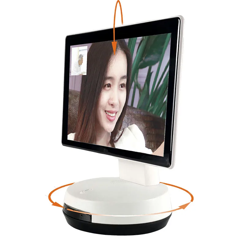 

Remote two-way video call robot, visual camera