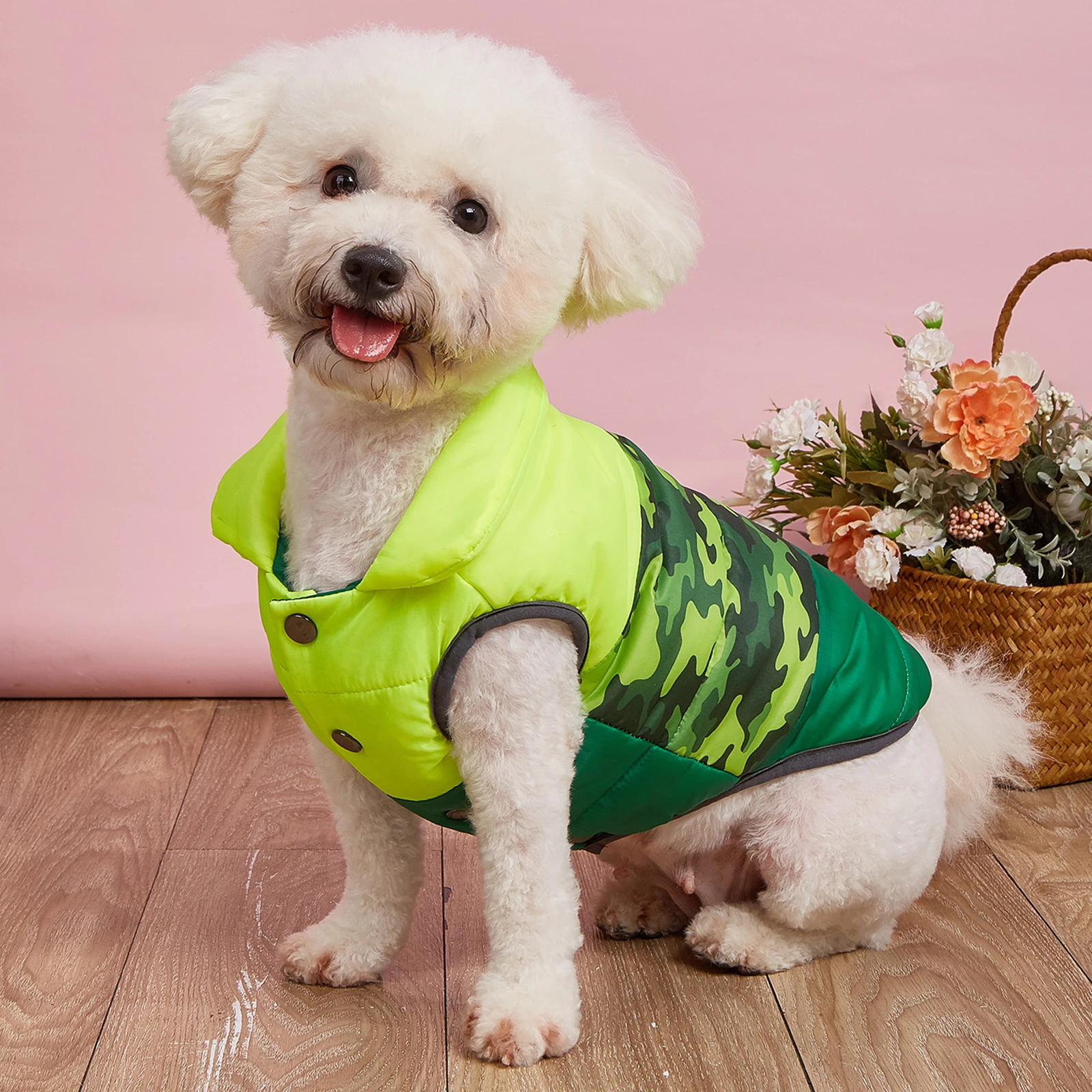 Winter Dog Jacket Windproof Warm Coat For Small And Medium Dogs_voghion.com
