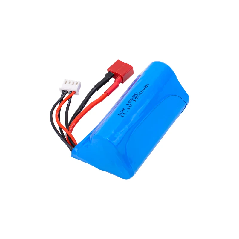 TERANTY 18650 11.1V 1500mAh 15C 3S1P Akumulator litowy o wysokim współczynniku rozładowania do modeli samolotów i samochodów, zabawek RC — zdjęcie produktu 6