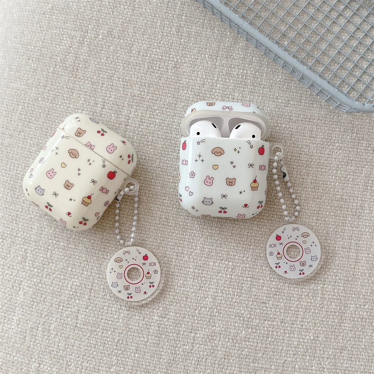 

Korea Candy Color Silicone Soft Shell For AirPods Pro 2 Protection Cover For AirPods 1 2 3 Cute Lovers Shockproof earphone cover