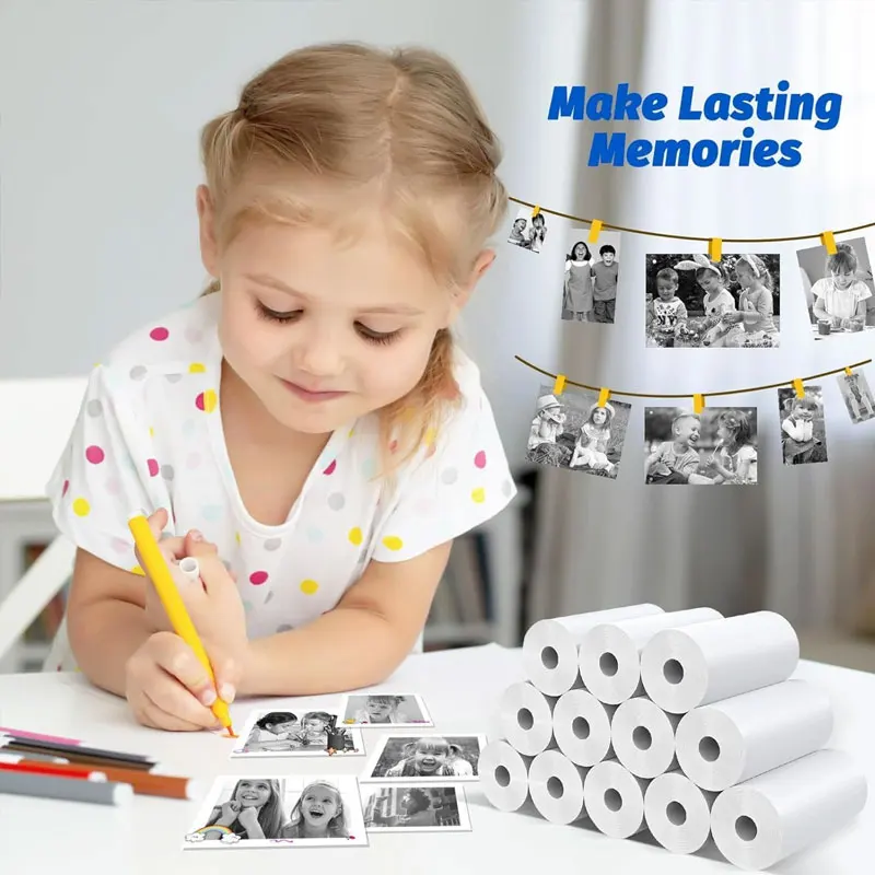 

5pcs Children's Camera Can Print Take Photos Record Videos Birthday Gifts Colorful Boys Girls Polaroid Digital Camera Kids Toys